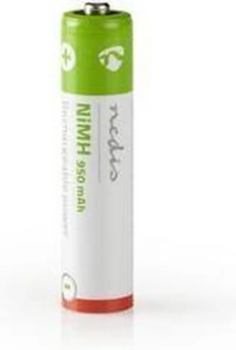 Nedis Oplaadbare NiMH-batterij AAA 950mAh - 4-pak - afbeelding 4 van 6