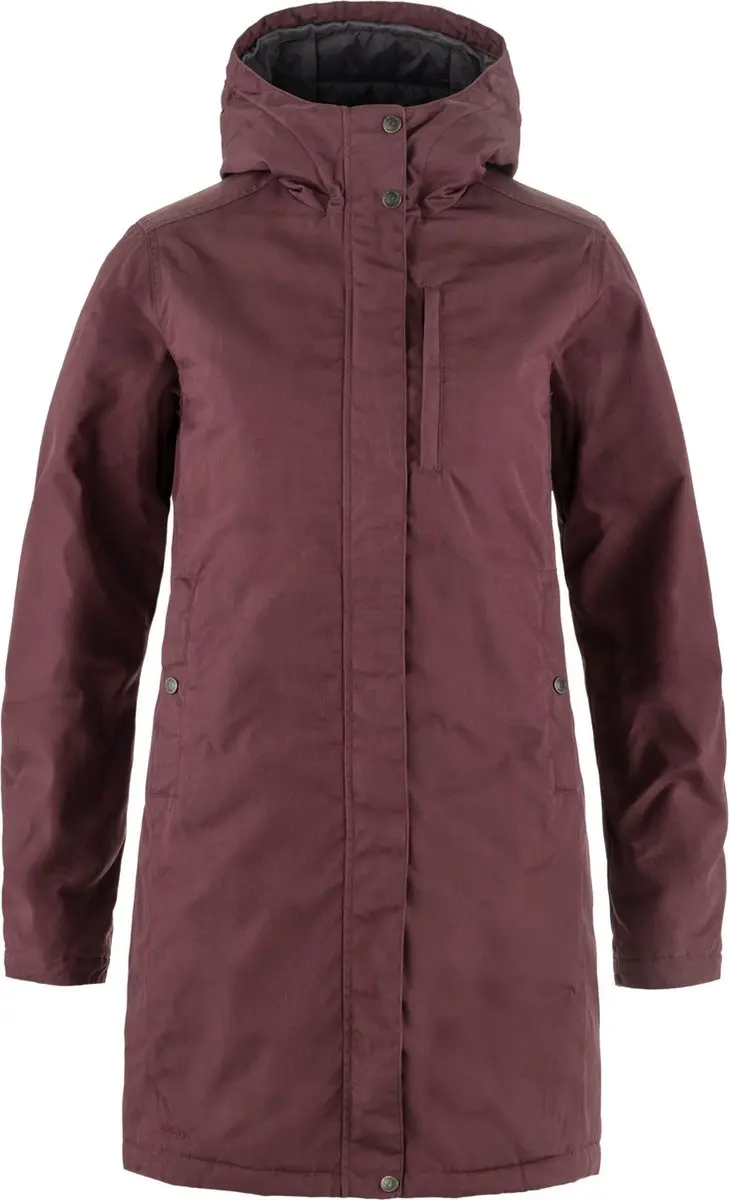 Fjällräven Kiruna Padded Parka Women - 357_port - Wintersport - Jassen - Winterjassen
