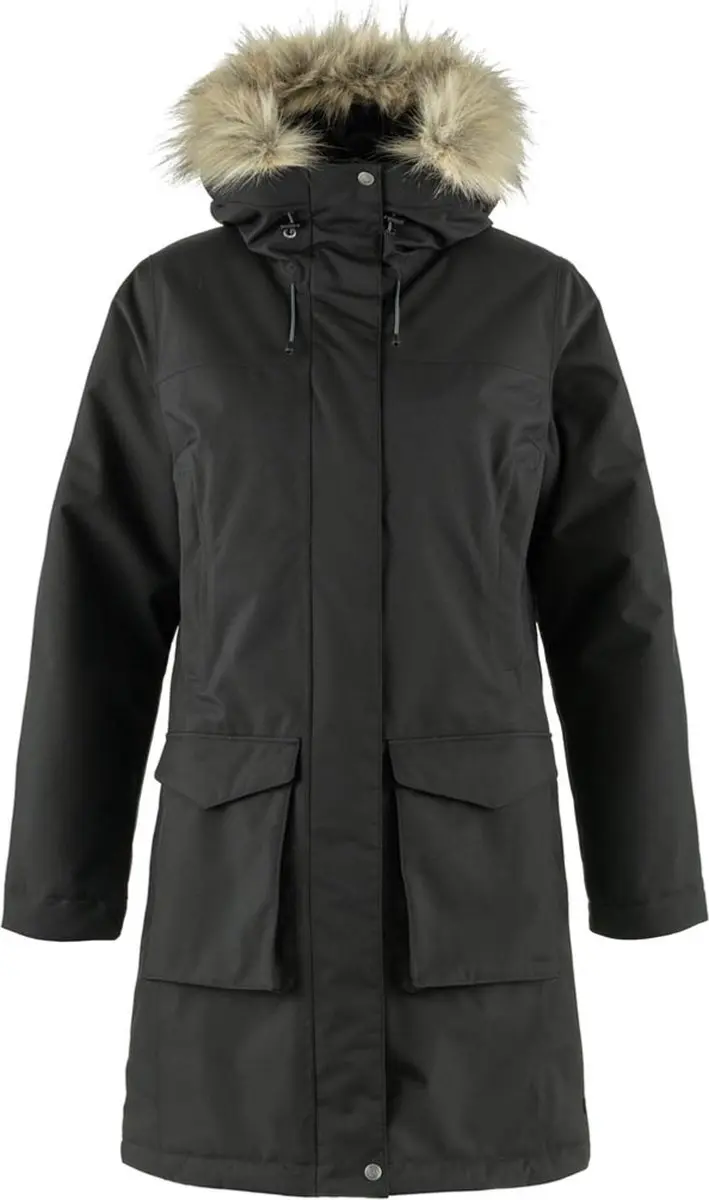 Fjällräven Nuuk Lite Parka Zwart XS Vrouw