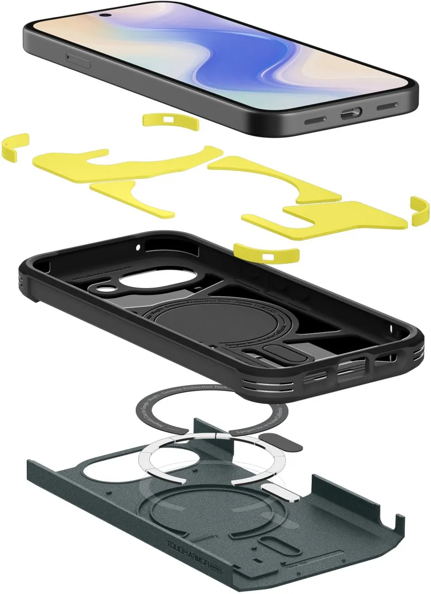 Spigen Tough Armor Backcover Google Pixel 10a - Abyss Green