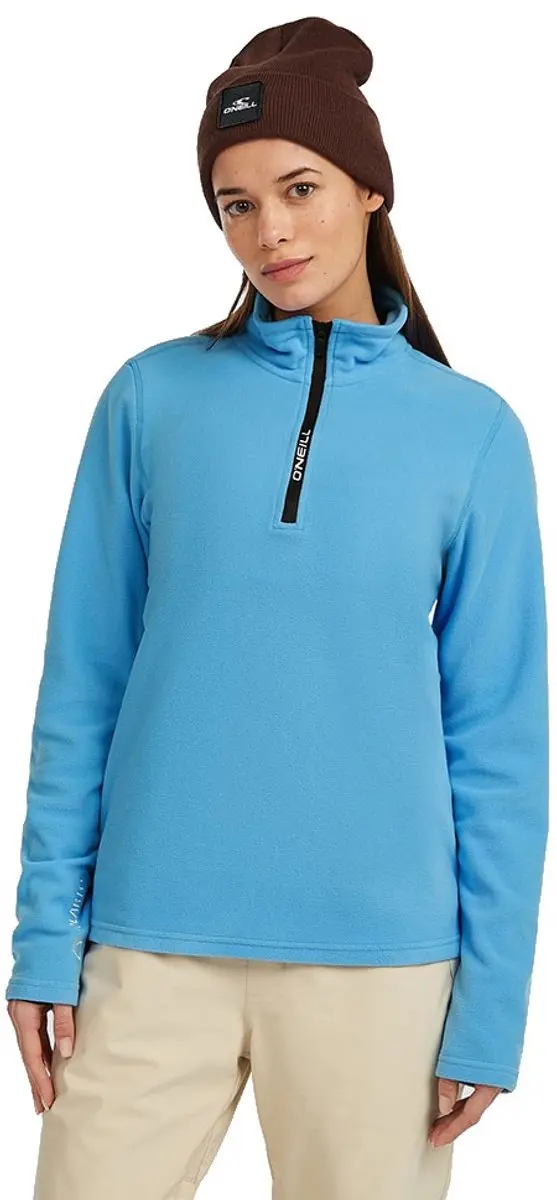 O´neill Fwc Cruz Jack´s Polartec Fleece Met Halve Rits Blauw XS Vrouw