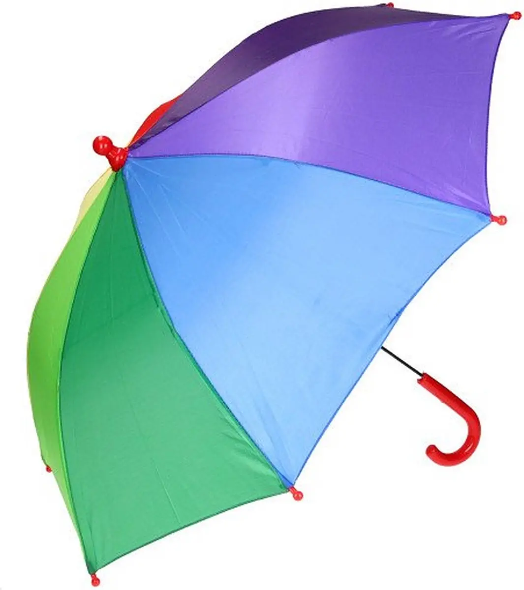 John Toy Regenboog Paraplu Ø68cm - afbeelding 2 van 6