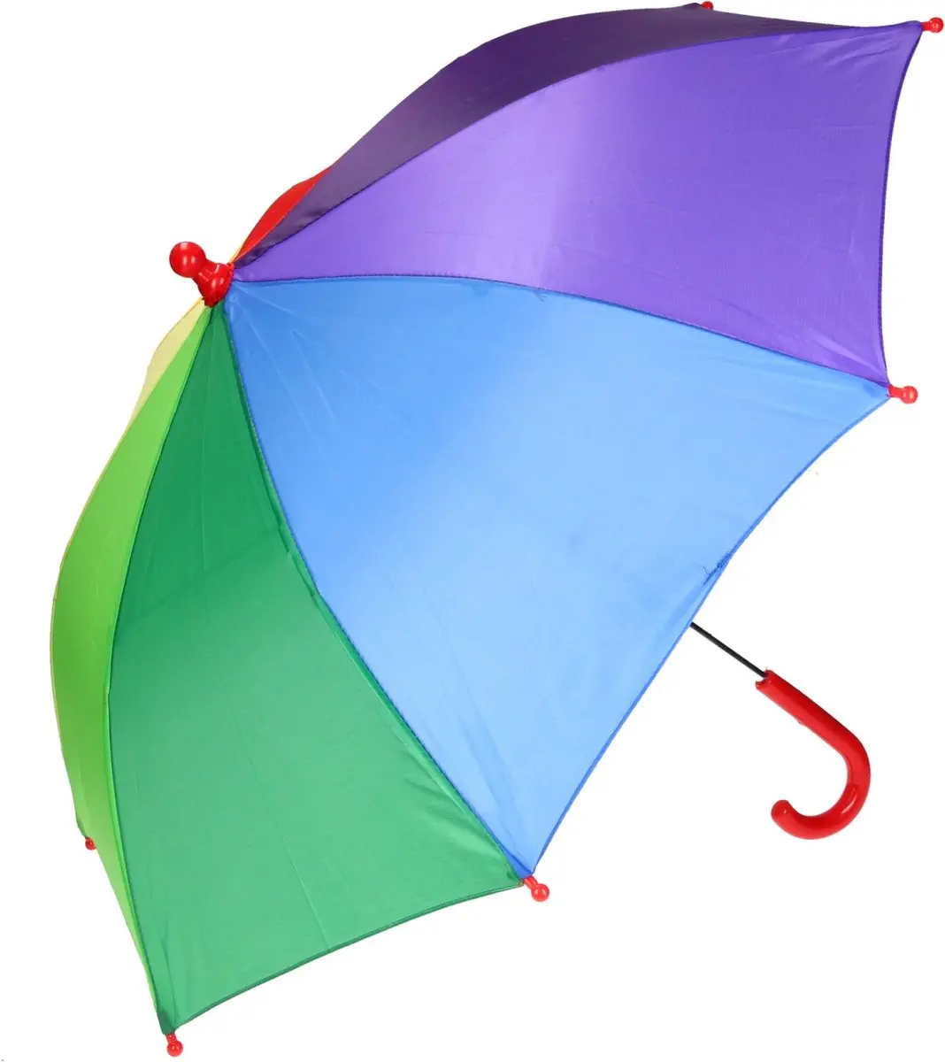 John Toy Regenboog Paraplu Ø68cm - afbeelding 6 van 6