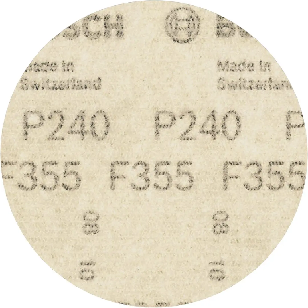 Bosch 2608606758 Schuurbladen 125mm K240 - 10 stuks - afbeelding 5 van 6