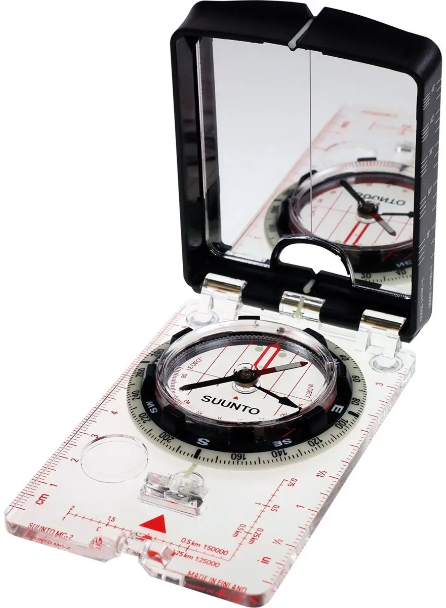 Suunto MC-2 NH Mirror Compass - Transparant - afbeelding 3 van 6