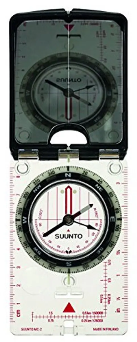 Suunto MC-2 NH Mirror Compass - Transparant - afbeelding 5 van 6