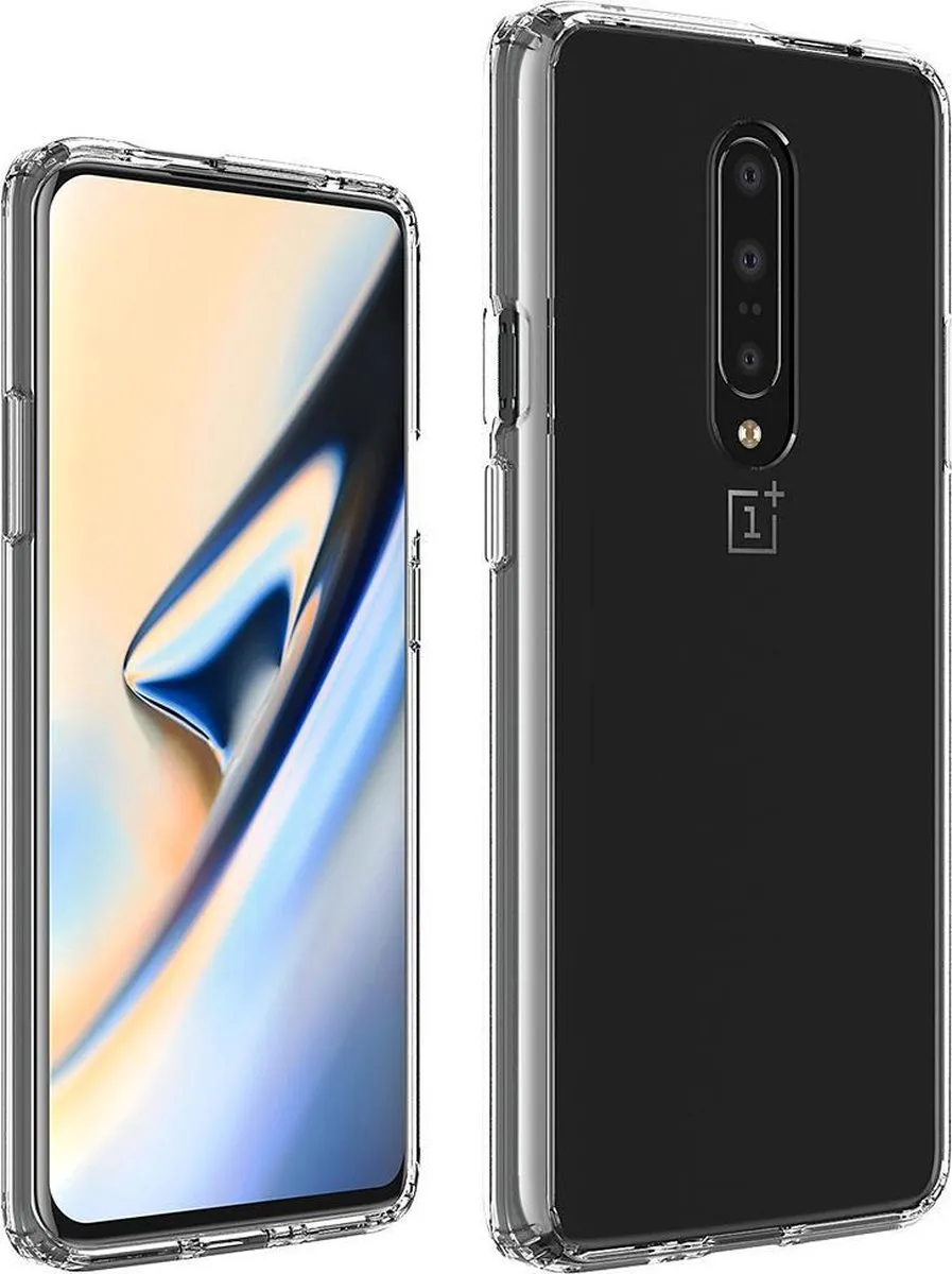 BMAX TPU Hoesje OnePlus 7 Pro - Transparant