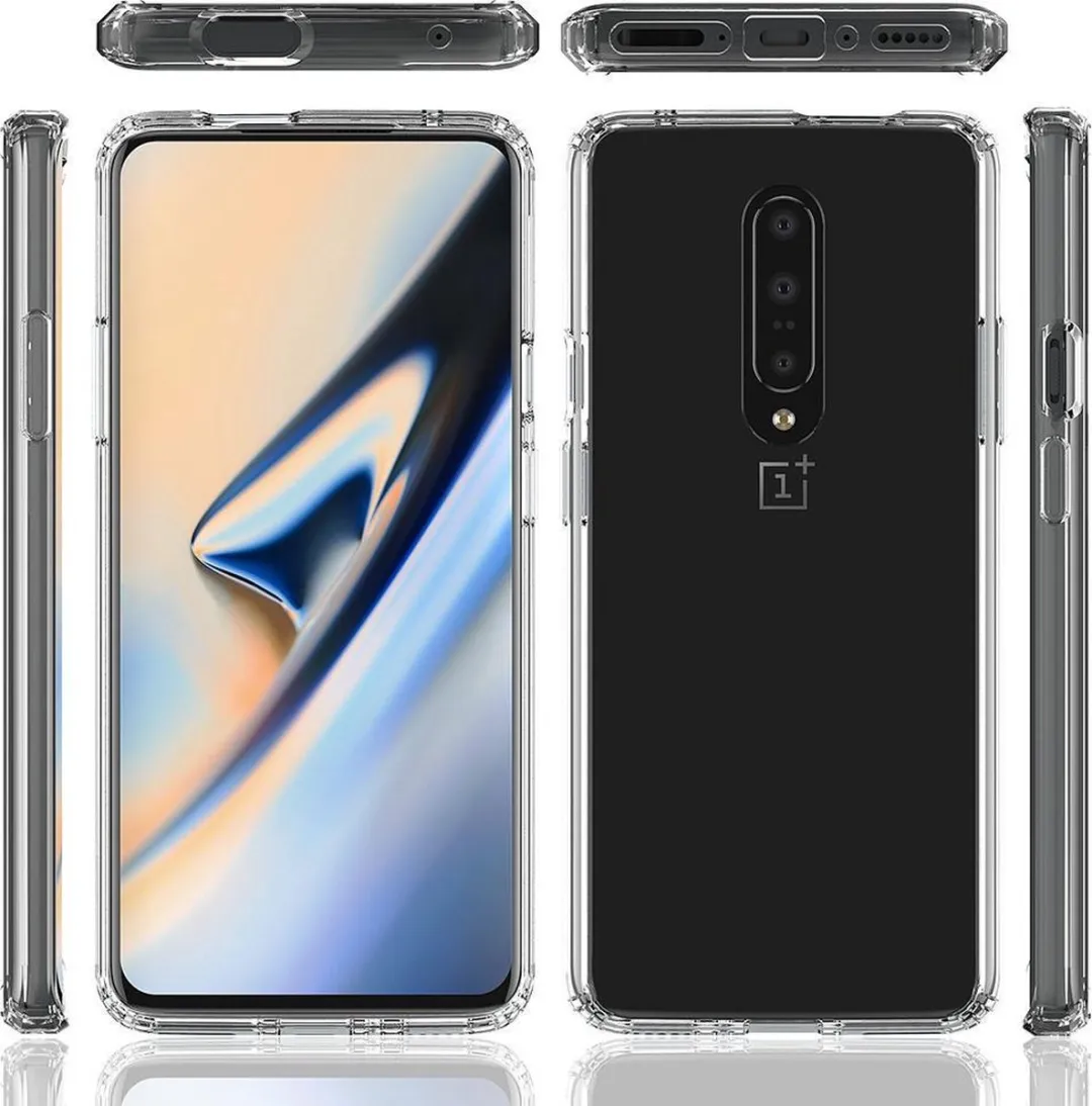 BMAX TPU Hoesje OnePlus 7 Pro - Transparant