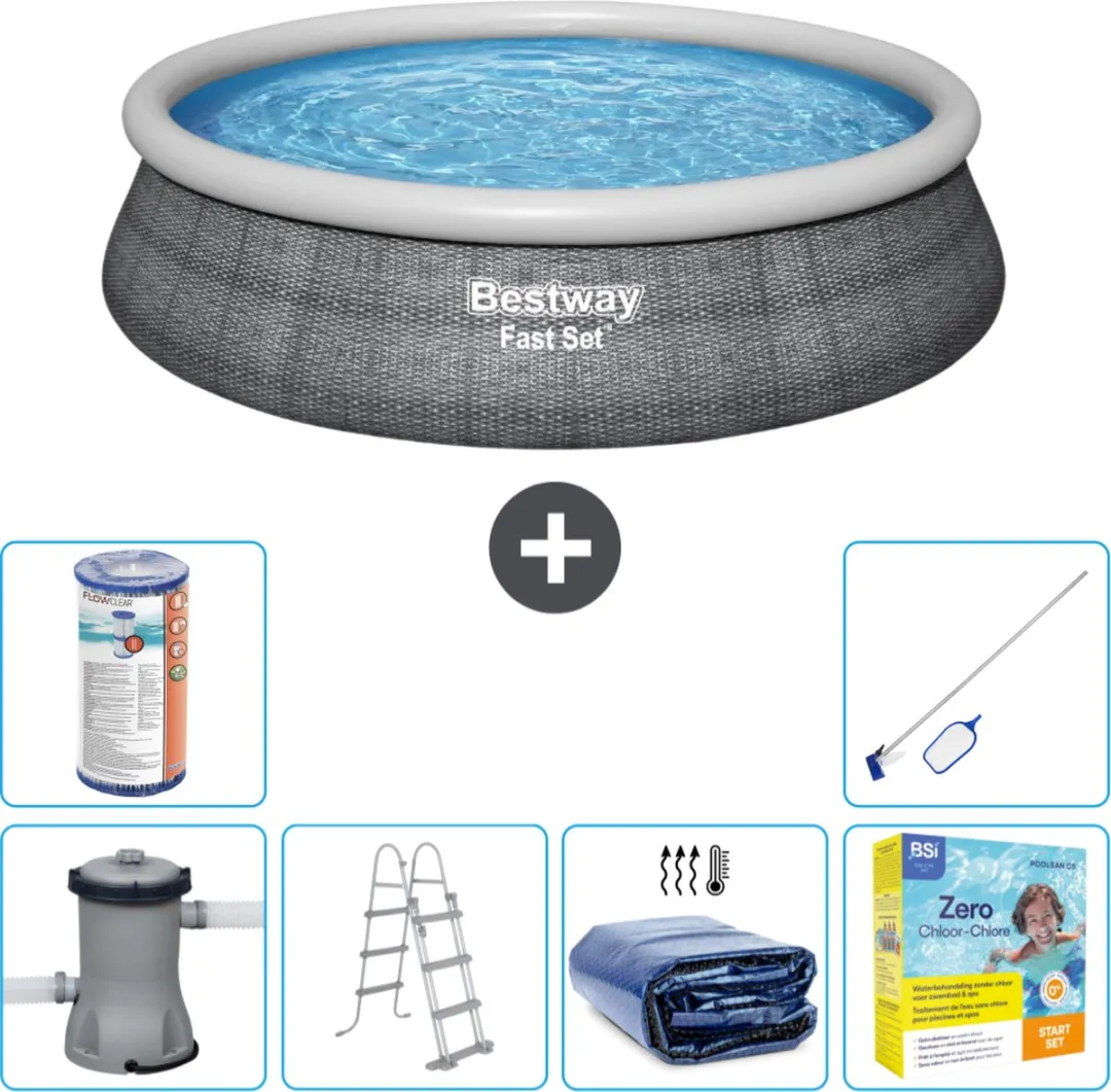 Bestway Fast Set Zwembad 457cm