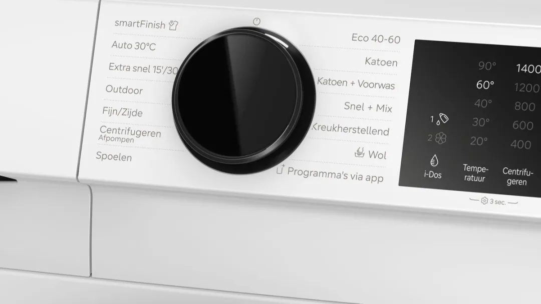 Siemens iQ500 WG44J2A5NL Wasmachine - 9 kg 1400 rpm Wit - afbeelding 6 van 6