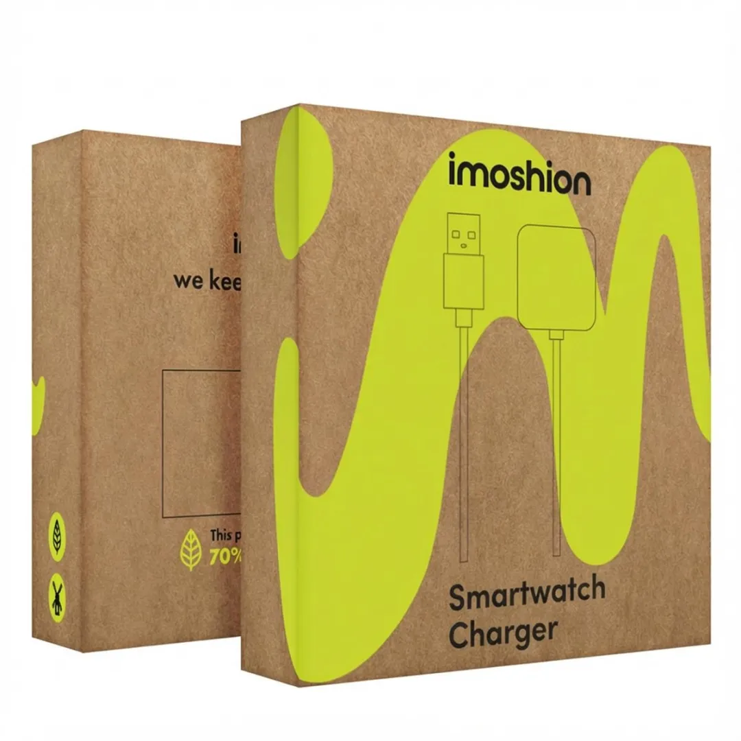 Imoshion USB-A Oplader SH00067310 - Fitbit Versa/Sense - 1m - Zwart