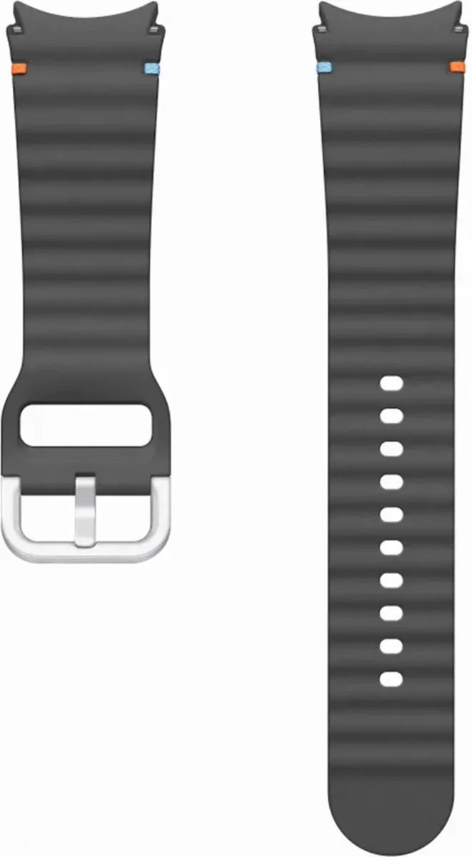 Samsung Galaxy Watch7 Smartwatchbandje - Sport Band - Maat (M/L) - Donkergrijs