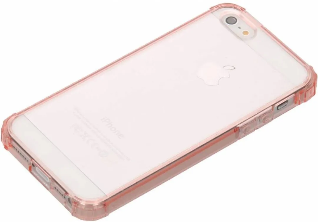 Spigen Neo Hybrid Crystal iPhone 5/5s/SE 2016 - Transparant - Roze