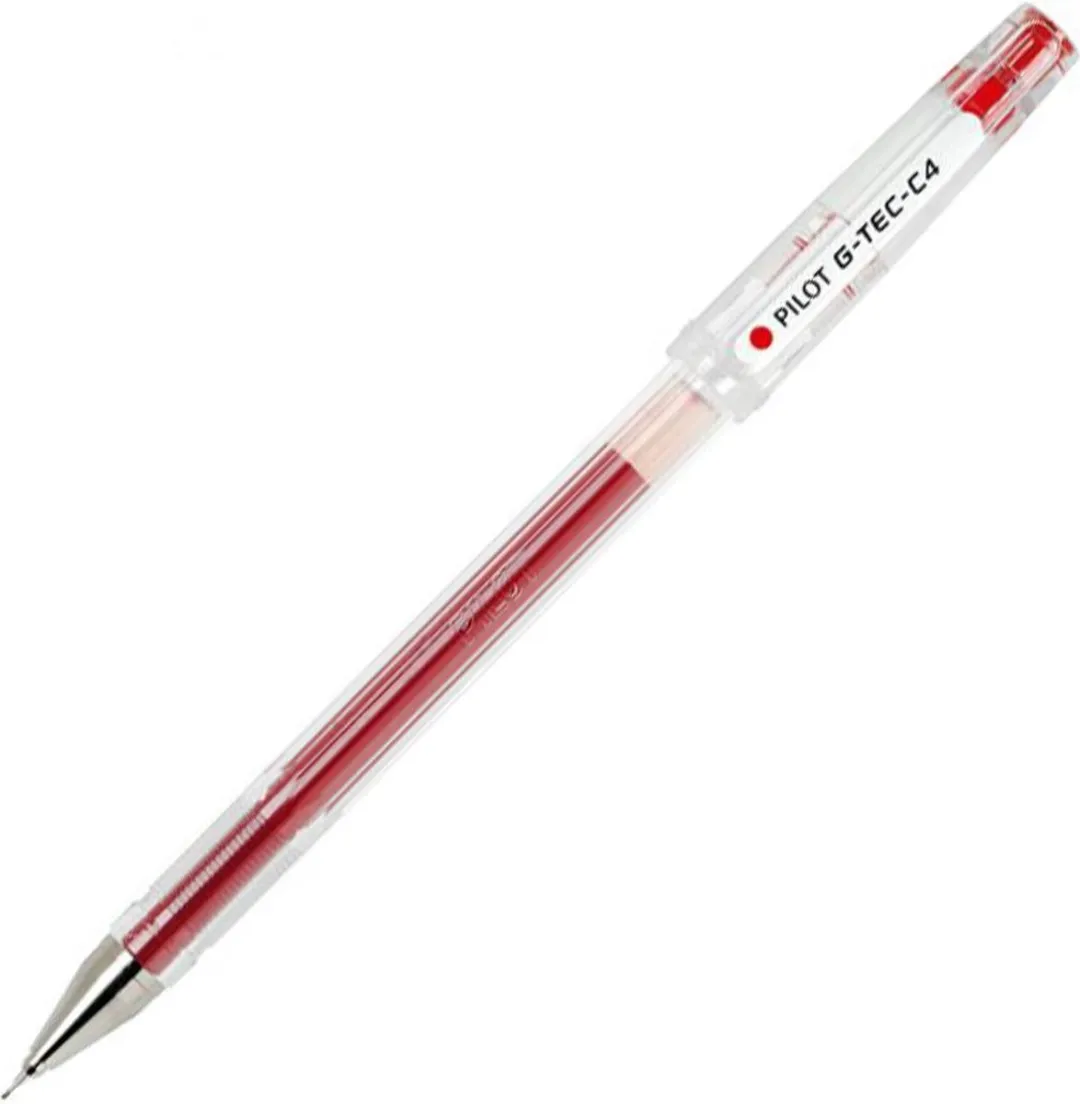 Pilot G-Tec-C4 Rode Rollerballpen