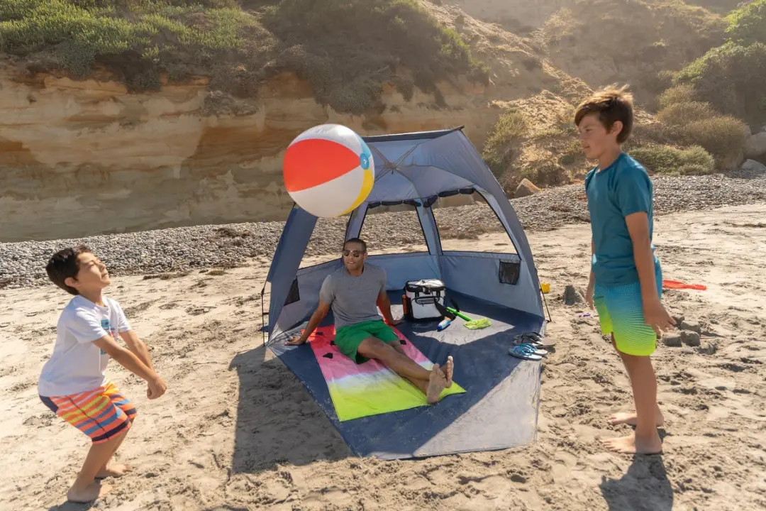 Sport-Brella Suncave Strandtent - Blauw - afbeelding 3 van 6