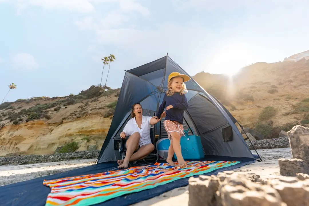 Sport-Brella Suncave Strandtent - Blauw - afbeelding 5 van 6