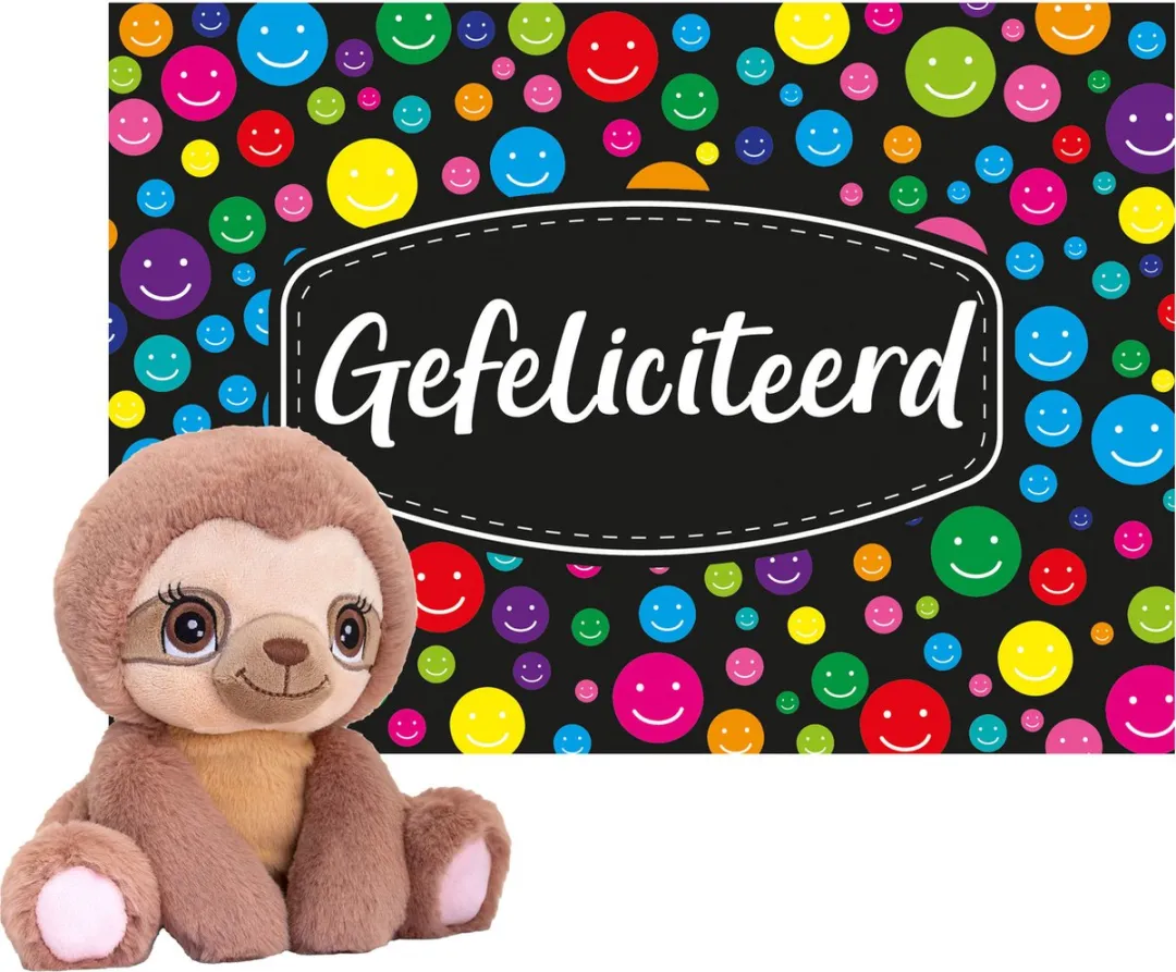 Keel Toys Gefeliciteerd A5 Cadeaukaart