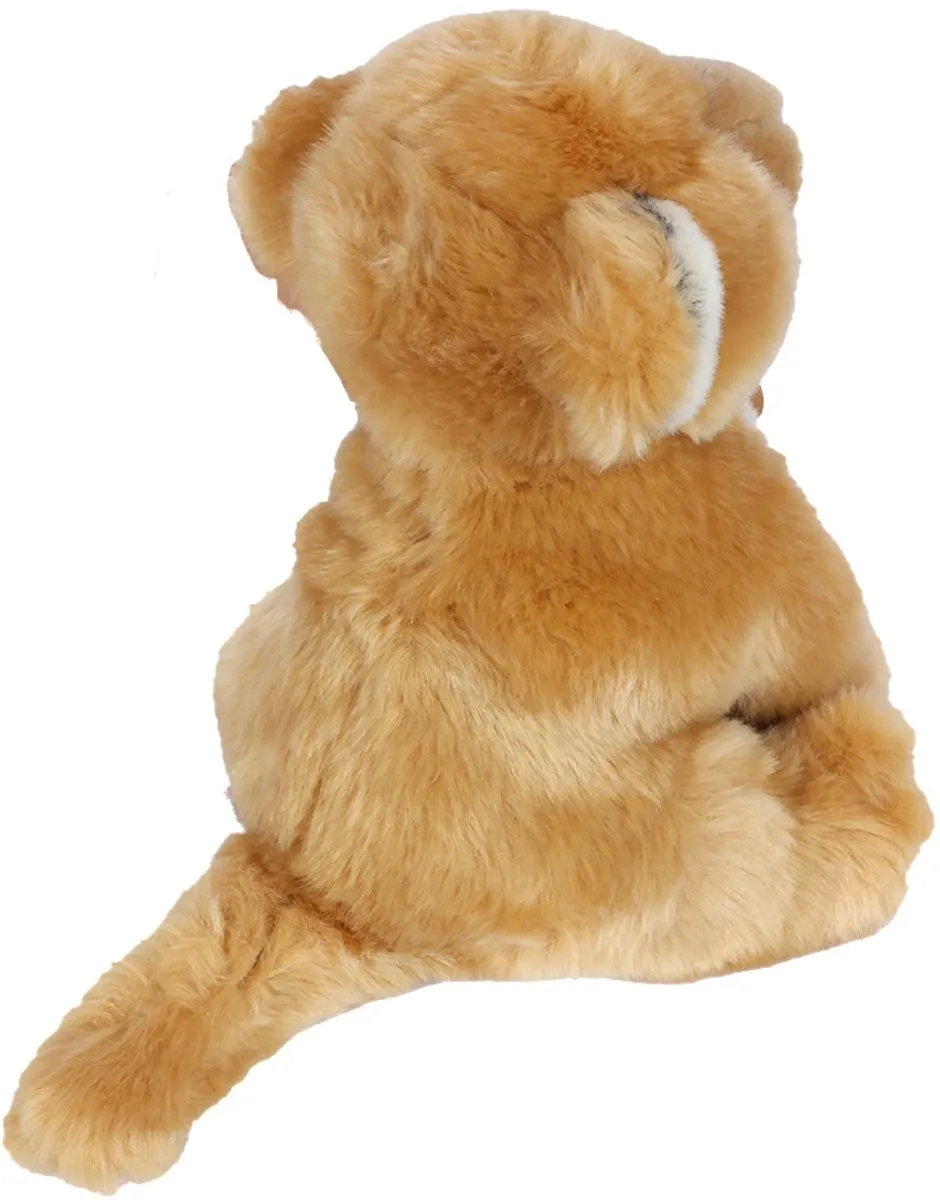 PIA Pluche Leeuwin met Welpje - Beige - 20 cm