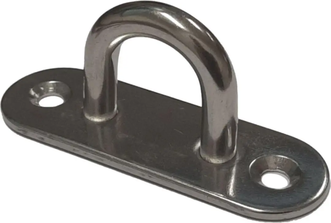Dekoog.DELTA-FIX. 6.0 mm. RVS-A2. Vastzet-Beugel voor Slot.