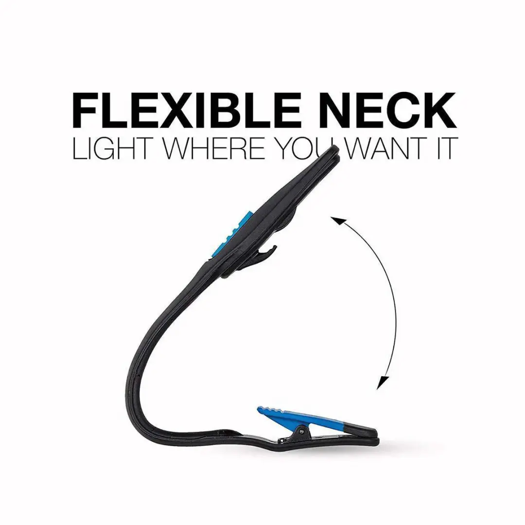 Energizer Booklite Leeslampje - Zwart/Blauw - afbeelding 4 van 6