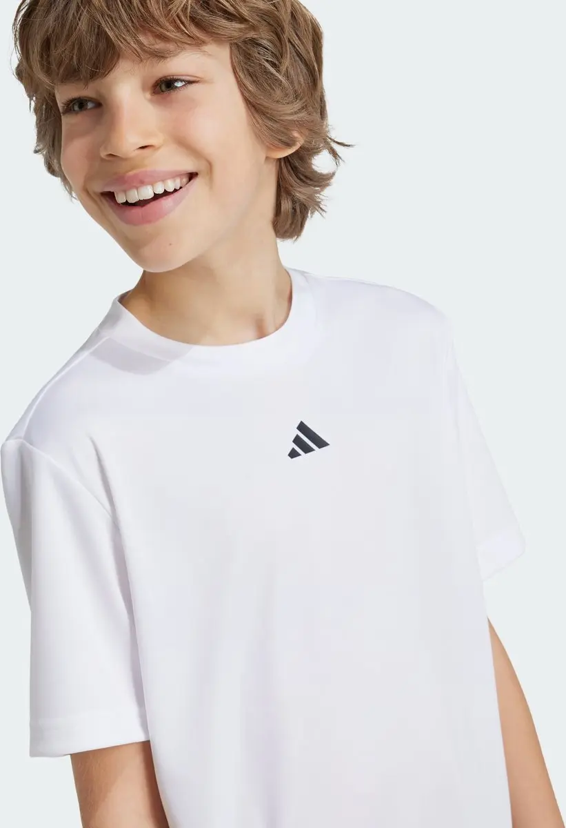 adidas Performance Train Essentials Logo Regular Fit T-shirt Kids - Kinderen - Wit- 128 - afbeelding 3 van 6