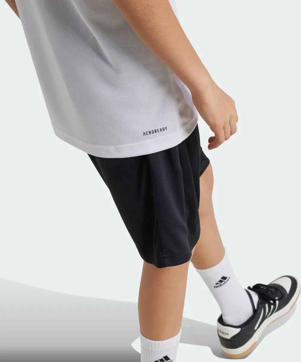 adidas Performance Train Essentials Logo Regular Fit T-shirt Kids - Kinderen - Wit- 128 - afbeelding 6 van 6