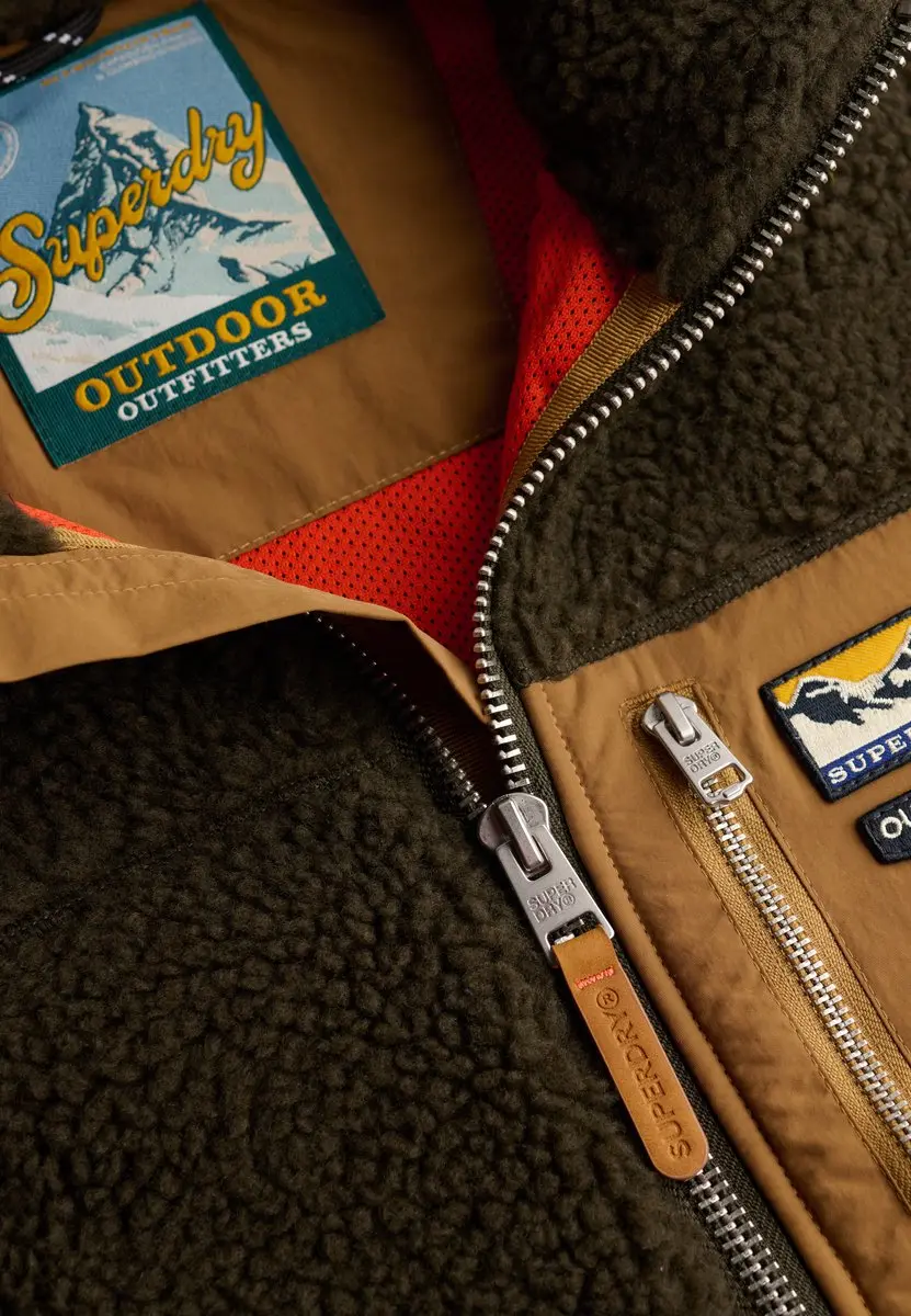 Superdry Mountain Full Zip Fleecejack Heren - afbeelding 4 van 6