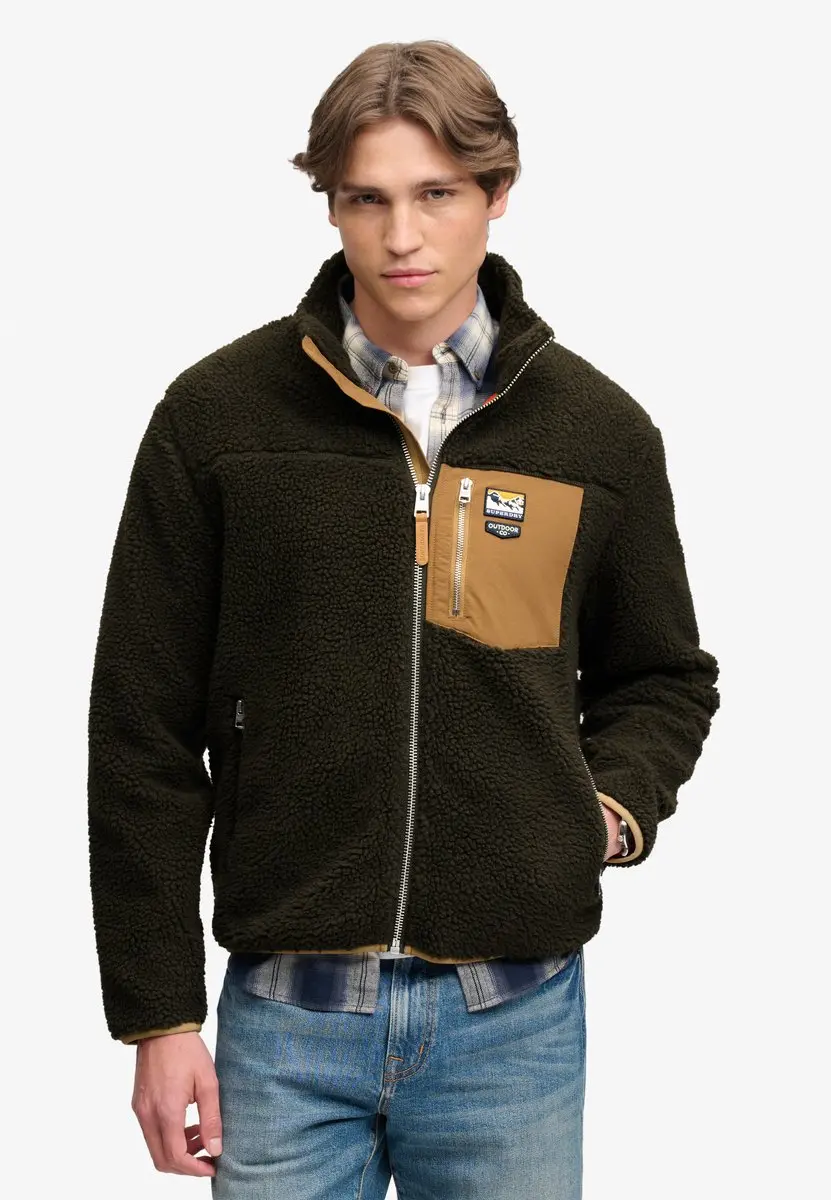 Superdry Mountain Full Zip Fleecejack Heren - afbeelding 2 van 6