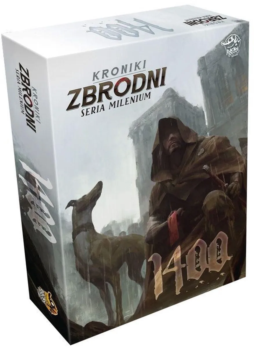 Lucky Duck Games Kroniki Zbrodni 1400 Bordspel