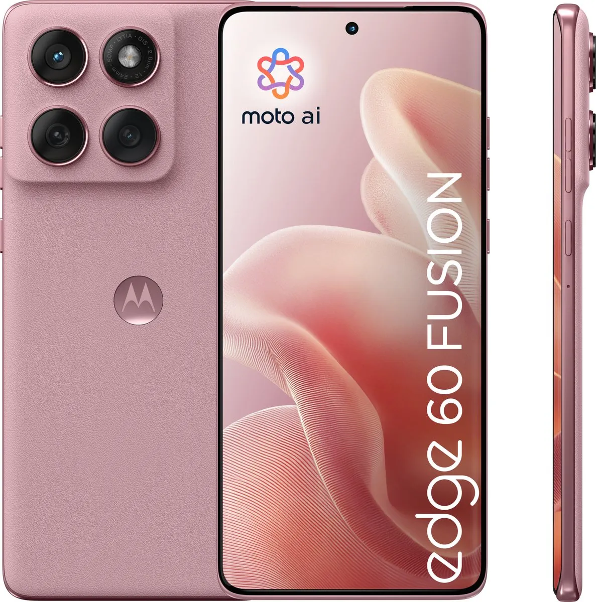 Motorola Edge 60 Fusion PB7E0041SE - 8/256GB Roze