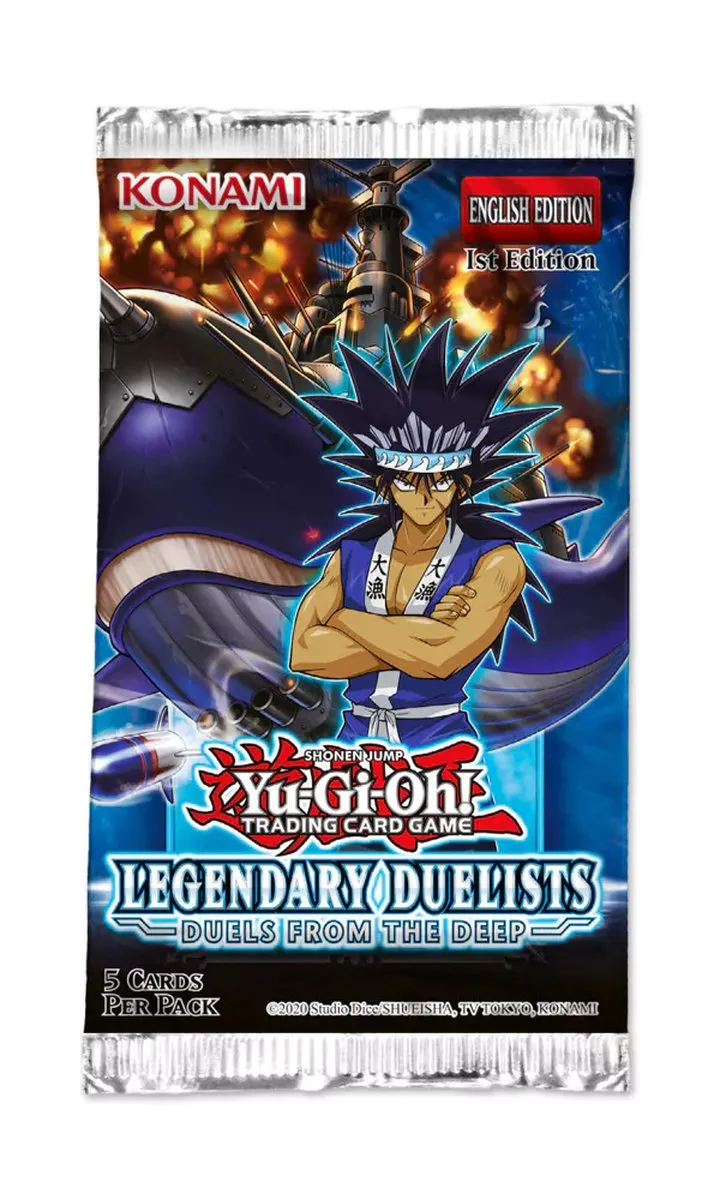 Yu-Gi-Oh! Legendary Duelists Duels From the Deep Booster Pack 123nvt123