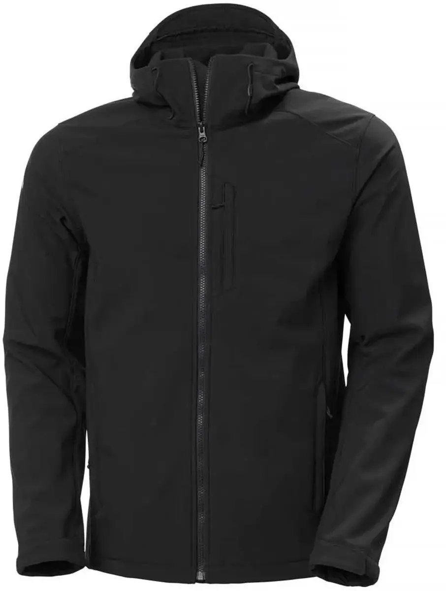 Helly Hansen Paramount Hooded Softshell Jack - Heren - Zwart - Maat S - afbeelding 3 van 6