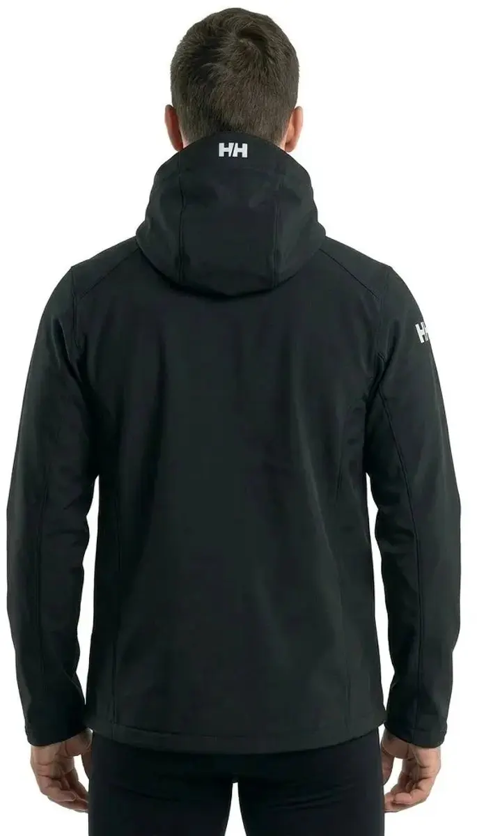 Helly Hansen Paramount Hooded Softshell Jack - Heren - Zwart - Maat S - afbeelding 2 van 6