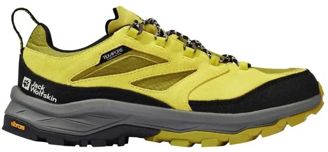 Jack Wolfskin Cyrox Texapore Low Wandelschoenen Geel EU 44 1/2 Man