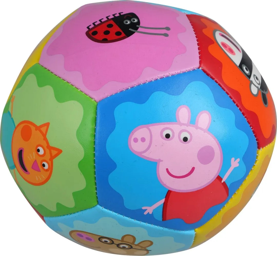 Barbo Toys Peppa Pig - Soft Ball, Speelgoed bal, 1 jaar