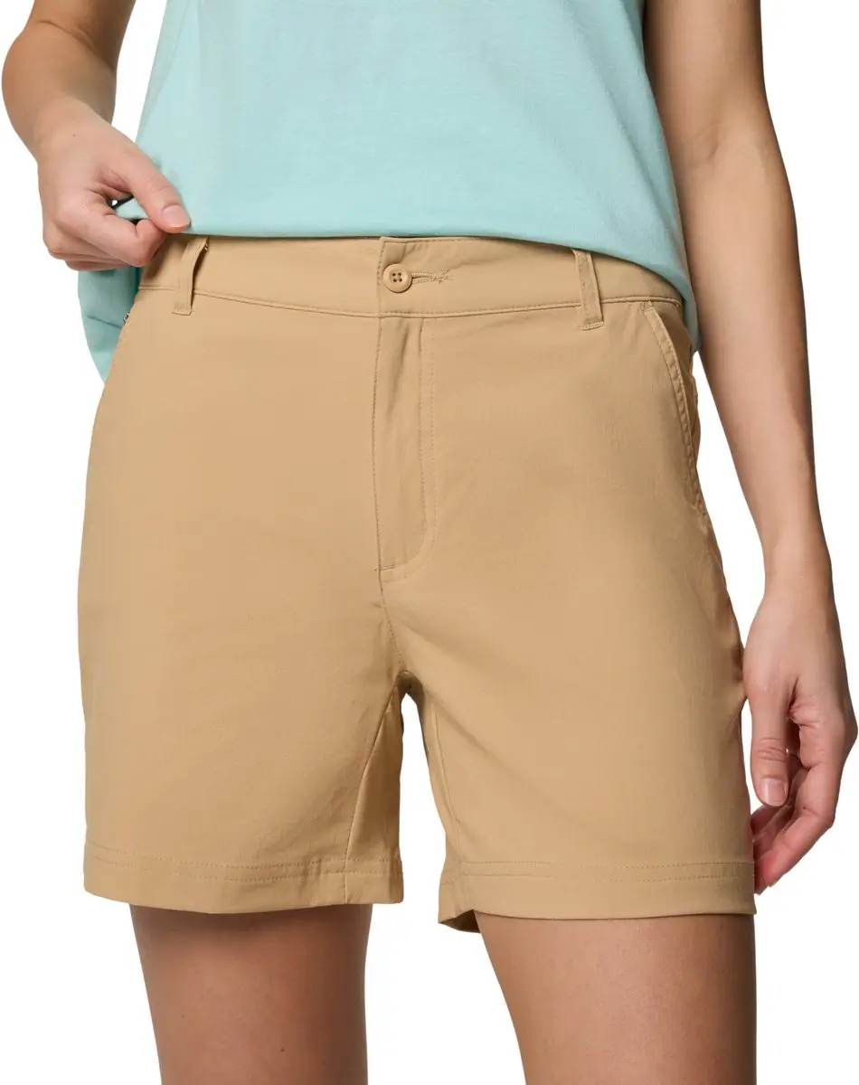 Columbia Leslie Falls Short II, Vrouwen, Beige, Shorts, maat: 38