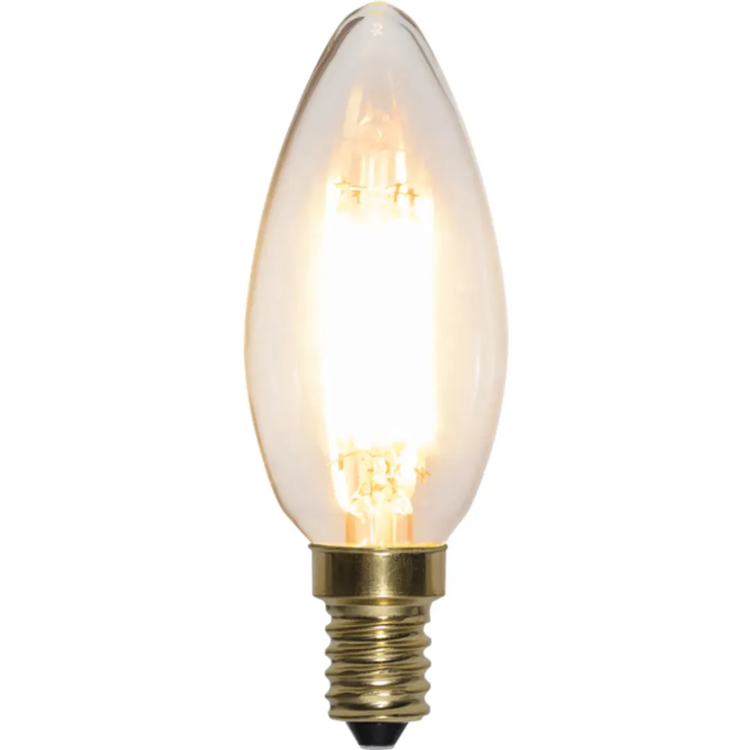 Star Trading Kaarslamp 3-Pack - 4W Super Warm Wit - E14 - afbeelding 6 van 6