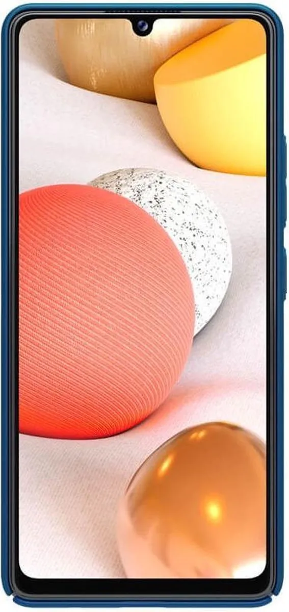 Nillkin Super Frosted Shield Hoesje A426-6 - Samsung Galaxy A42 - Blauw