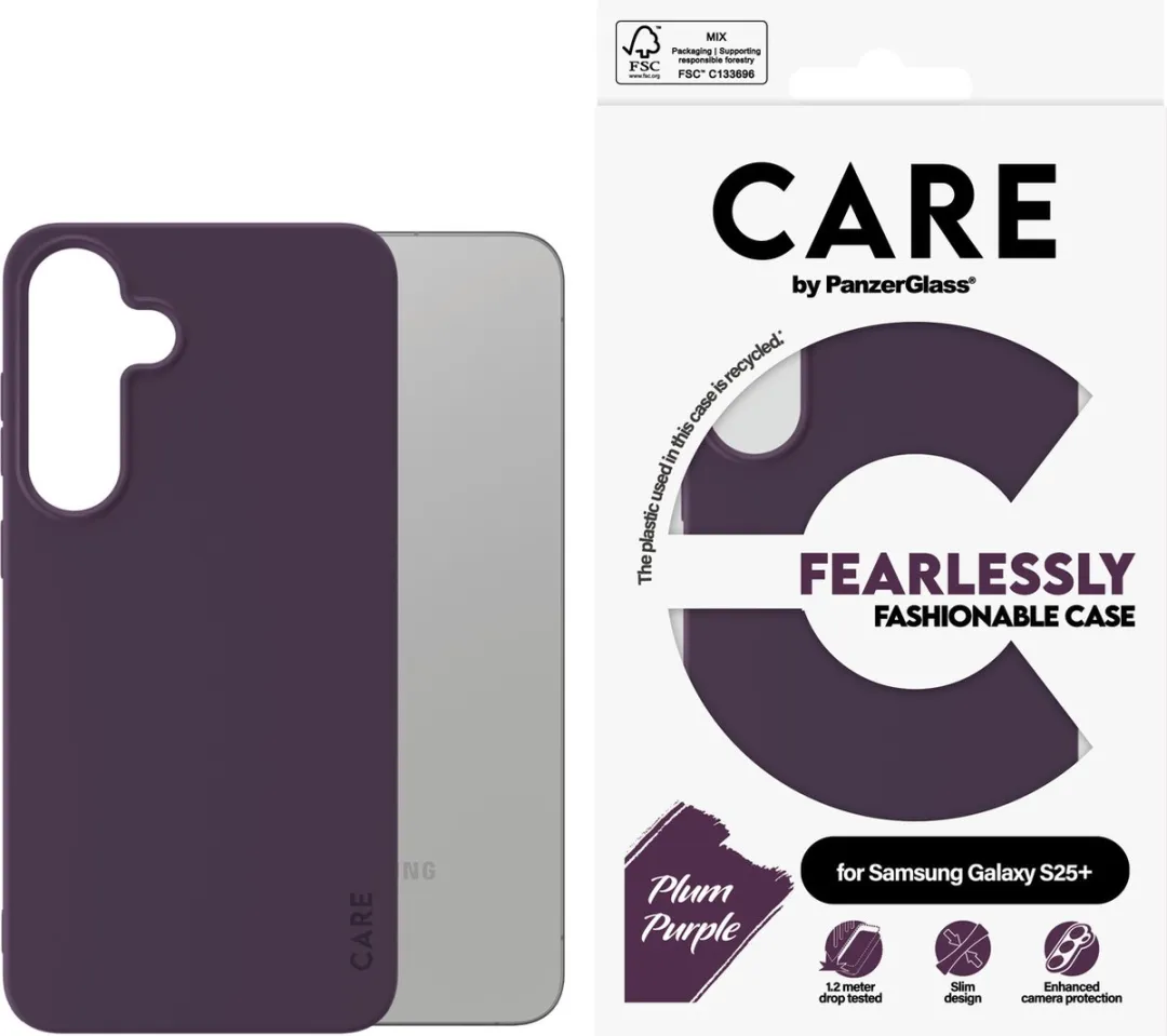 PanzerGlass Hoesje Samsung Galaxy S25+ - Transparent