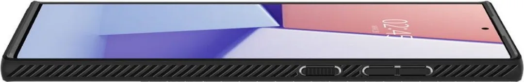 Spigen Liquid Air ACS03915 Hoesje - Samsung Galaxy S22 Ultra - Matte Black