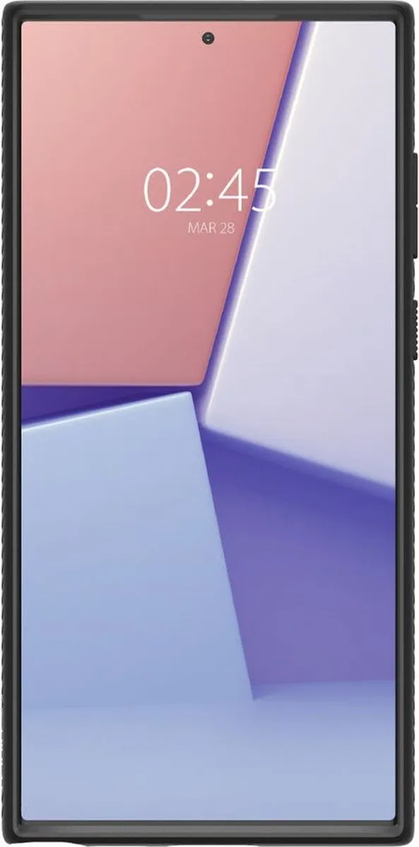 Spigen Liquid Air ACS03915 Hoesje - Samsung Galaxy S22 Ultra - Matte Black - afbeelding 6 van 6