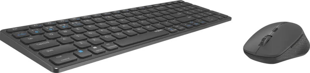 Rapoo Blade 9700M Toetsenbord & Muis-set - Draadloos - Donker Grijs