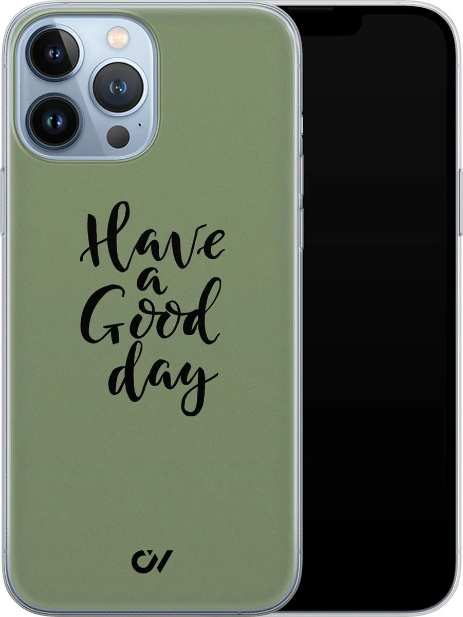 Casevibes Hoesje iPhone 13 Pro Max A/13PM/UV/042 - Groen
