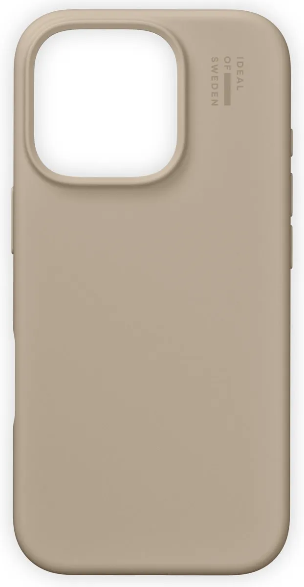 iDeal of Sweden iPhone 16 Pro Silicone Hoesje Beige