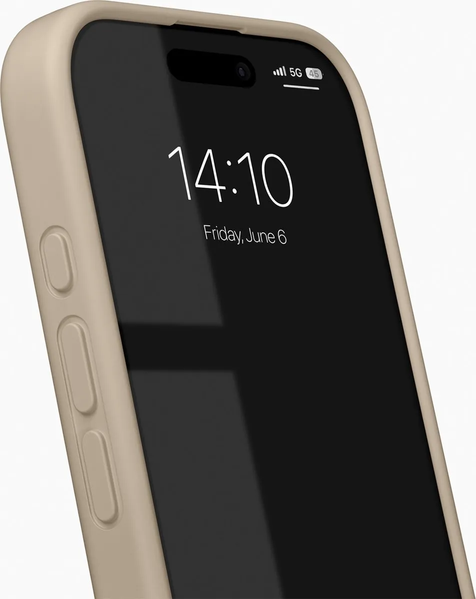 iDeal of Sweden iPhone 16 Pro Silicone Hoesje Beige - IDSIC-I2461P-128