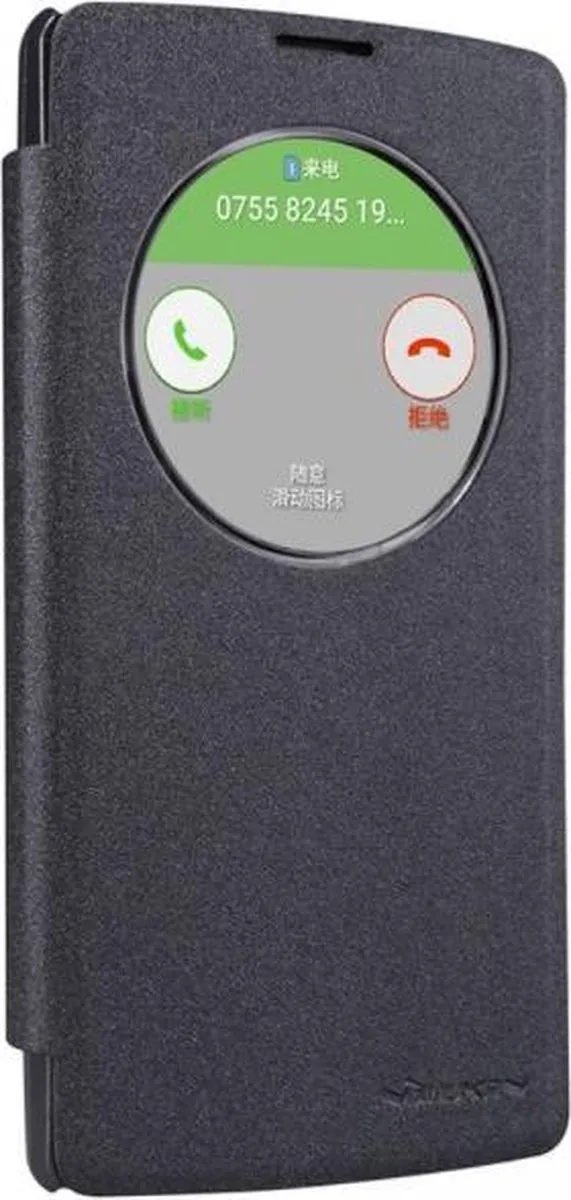 Nillkin Sparkle Series View Window Hoes LG G4c - Zwart - afbeelding 4 van 6