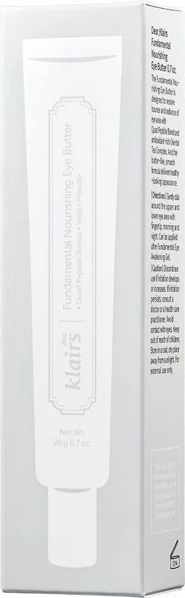 Klairs Fundamental Nourishing Eye Butter Oogcrème - 20g - afbeelding 4 van 6