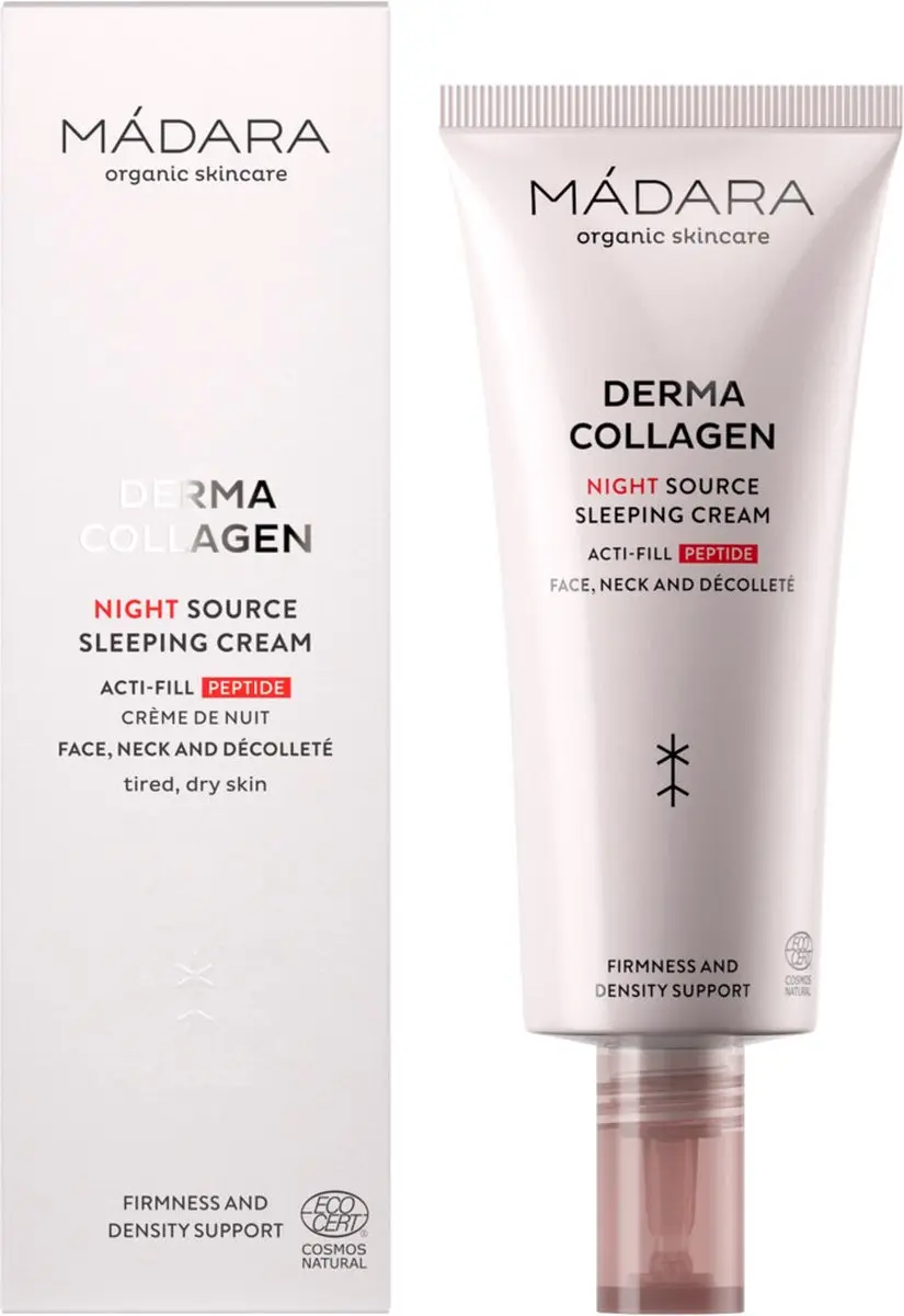 MÁDARA Derma Collagen Night Source Slaapcrème - 70 ml - afbeelding 4 van 5