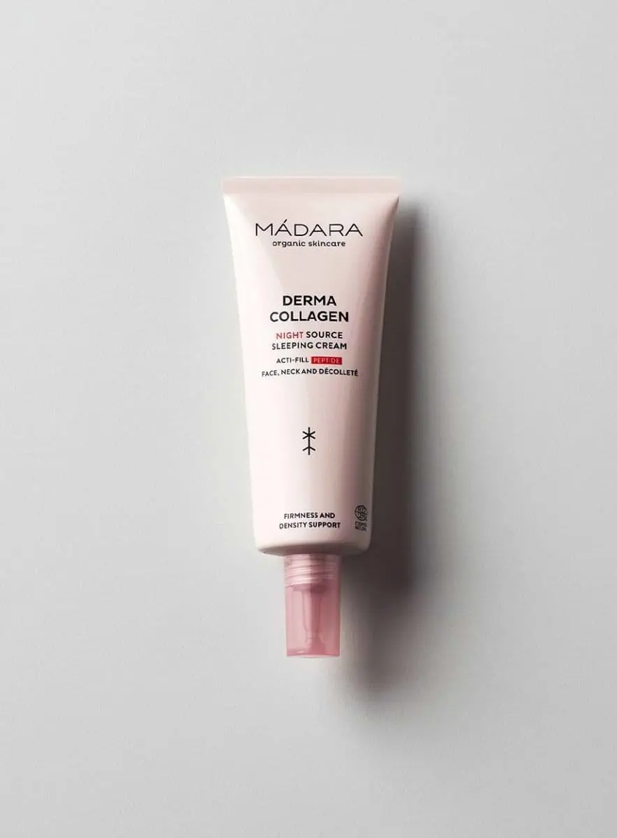 MÁDARA Derma Collagen Night Source Slaapcrème - 70 ml - afbeelding 5 van 5