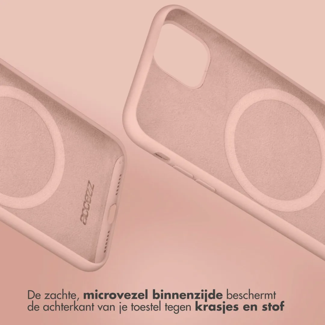 Accezz Hoesje iPhone 16 Plus MagSafe Roze